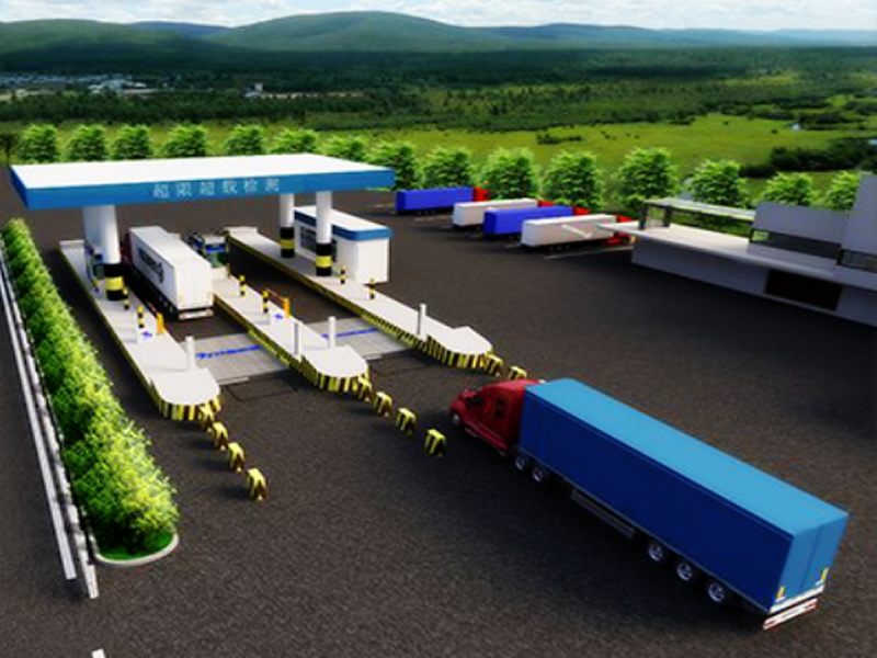 恒成動靜態超限站方案(軸重秤)-軸組式動態汽車衡檢測係統